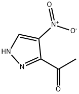 1-(4-硝基-1H-吡唑-5-基)乙酮 结构式