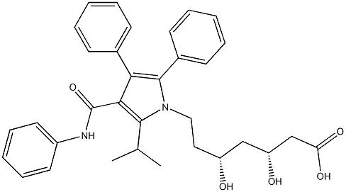 阿托伐他汀钙EP杂质A,,结构式