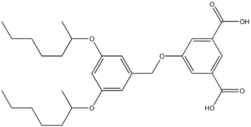 5-(3,5-bis(heptan-2-yloxy)benzyloxy)isophthalic acid