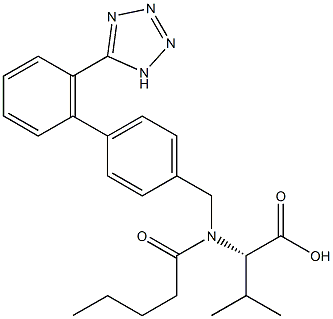 Valsartan impurity 35 化学構造式