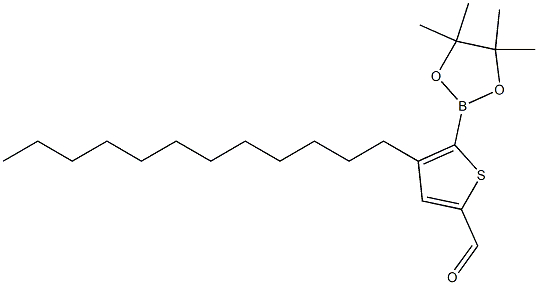 4-dodecyl-5-(4,4,5,5-tetramethyl-1,3,2-dioxaborolan-2-yl)thiophene-2-carbaldehyde|PM193