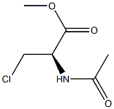 (R)-methyl 2-acetamido-3-chloropropanoate Struktur