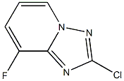 2-Chloro-8-fluoro-[1,2,4]triazolo[1,5-a]pyridine Struktur