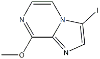 3-Iodo-8-methoxy-imidazo[1,2-a]pyrazine,,结构式