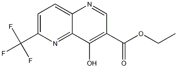 4-Hydroxy-6-trifluoromethyl-[1,5]naphthyridine-3-carboxylic acid ethyl ester