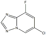 6-Chloro-8-fluoro-[1,2,4]triazolo[1,5-a]pyridine Structure