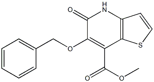 methyl 6-(benzyloxy)-5-oxo-4,5-dihydrothieno[3,2-b]pyridine-7-carboxylate