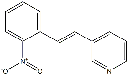 3-[2-(2-Nitro-phenyl)-vinyl]-pyridine,,结构式