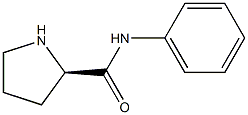 (R)-N-phenylpyrrolidine-2-carboxamide Struktur