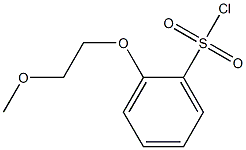  2-(2-methoxyethoxy)benzene-1-sulfonyl chloride