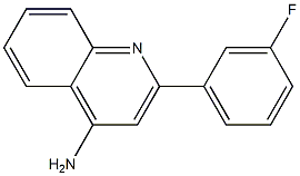 2-(3-fluorophenyl)quinolin-4-amine