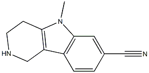 5-methyl-2,3,4,5-tetrahydro-1H-pyrido[4,3-b]indole-7-carbonitrile