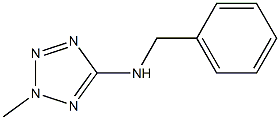 N-benzyl-2-methyl-2H-tetrazol-5-amine Struktur