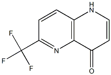 6-Trifluoromethyl-1H-[1,5]naphthyridin-4-one,,结构式