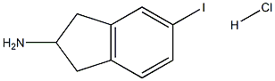2-Amino-5-iodoindan hydrochloride 结构式