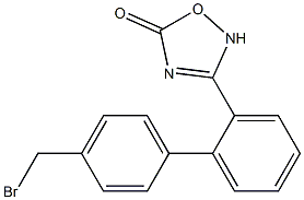  3-(4'-(bromomethyl)-[1,1'-biphenyl]-2-yl)-1,2,4-oxadiazol-5(2H)-one