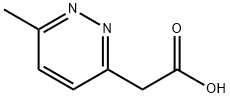 2-(6-methylpyridazin-3-yl)acetic acid Structure