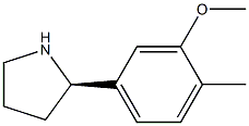 1270145-44-2 (2R)-2-(3-METHOXY-4-METHYLPHENYL)PYRROLIDINE