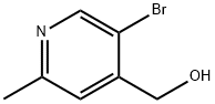(5-bromo-2-methylpyridin-4-yl)methanol Struktur