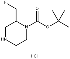 2-Fluoromethyl-piperazine-1-carboxylic acid tert-butyl ester hydrochloride|2-氟甲基-哌嗪-1-羧酸叔丁酯盐酸盐