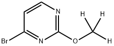 4-Bromo-2-(methoxy-d3)-pyrimidine Structure