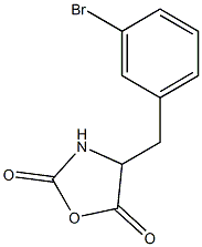 4-(3-Bromobenzyl)oxazolidine-2,5-dione Structure