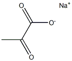丙酮酸钠溶液,100X,, , 结构式