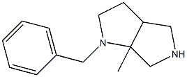 1-BENZYL-6A-METHYLOCTAHYDROPYRROLO[3,4-B]PYRROLE Structure