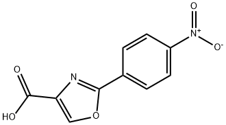 2-(4-NITROPHENYL)OXAZOLE-4-CARBOXYLIC ACID Struktur