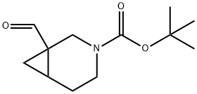 TERT-BUTYL 1-FORMYL-3-AZABICYCLO[4.1.0]HEPTANE-3-CARBOXYLATE, 1820752-39-3, 结构式