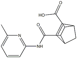 3-((6-methylpyridin-2-yl)carbamoyl)bicyclo[2.2.1]hept-5-ene-2-carboxylic acid