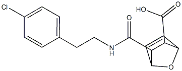 3-((4-chlorophenethyl)carbamoyl)-7-oxabicyclo[2.2.1]hept-5-ene-2-carboxylic acid