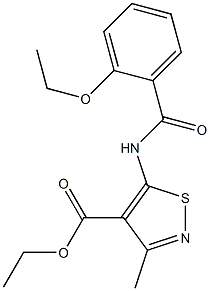  ethyl 5-(2-ethoxybenzamido)-3-methylisothiazole-4-carboxylate