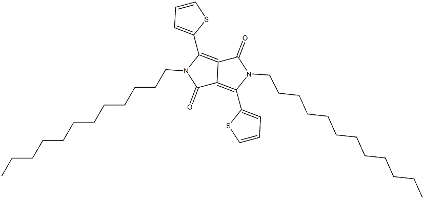  2,5-Didodecyl-3,6-di(thiophen-2-yl)pyrrolo[3,4-c]pyrrole-1,4(2H,5H)-dione