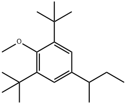 5-(仲丁基)-1,3-二叔丁基-2-甲氧基苯,1951439-95-4,结构式