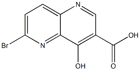 6-Bromo-4-hydroxy-[1,5]naphthyridine-3-carboxylic acid