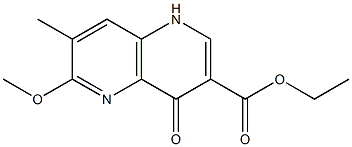 6-Methoxy-7-methyl-4-oxo-1,4-dihydro-[1,5]naphthyridine-3-carboxylic acid ethyl ester