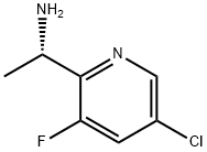 (S)-1-(5-氯-3-氟吡啶-2-基)乙胺, 1932020-62-6, 结构式