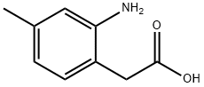 2-氨基-4-甲基苯乙酸, 37777-64-3, 结构式