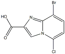 8-Bromo-5-chloro-imidazo[1,2-a]pyridine-2-carboxylic acid