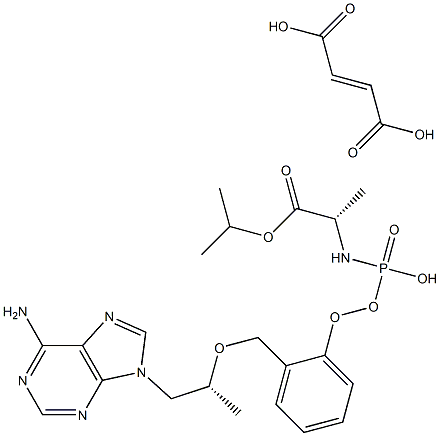 替诺福韦拉酚氨酯杂质21, , 结构式