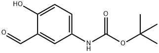 TERT-BUTYL(3-FORMYL-4-HYDROXYPHENYL)CARBAMATE,402826-43-1,结构式
