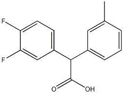 2-(3,4-difluorophenyl)-2-m-tolylacetic acid