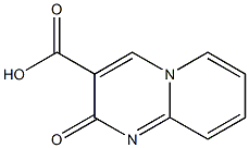 2-oxo-2H-pyrido[1,2-a]pyrimidine-3-carboxylic acid Struktur