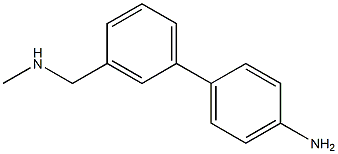 3'-((methylamino)methyl)biphenyl-4-amine Struktur