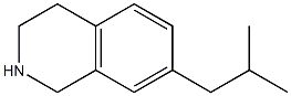 7-isobutyl-1,2,3,4-tetrahydroisoquinoline Structure