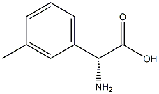 (R)-2-amino-2-(m-tolyl)acetic acid Struktur