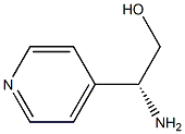 (R)-2-amino-2-(pyridin-4-yl)ethanol Struktur