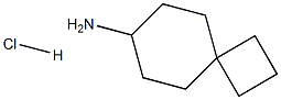 SPIRO[3.5]NONAN-7-AMINE HCL, 1956326-79-6, 结构式