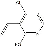 4-chloro-3-ethenylpyridin-2-ol Struktur